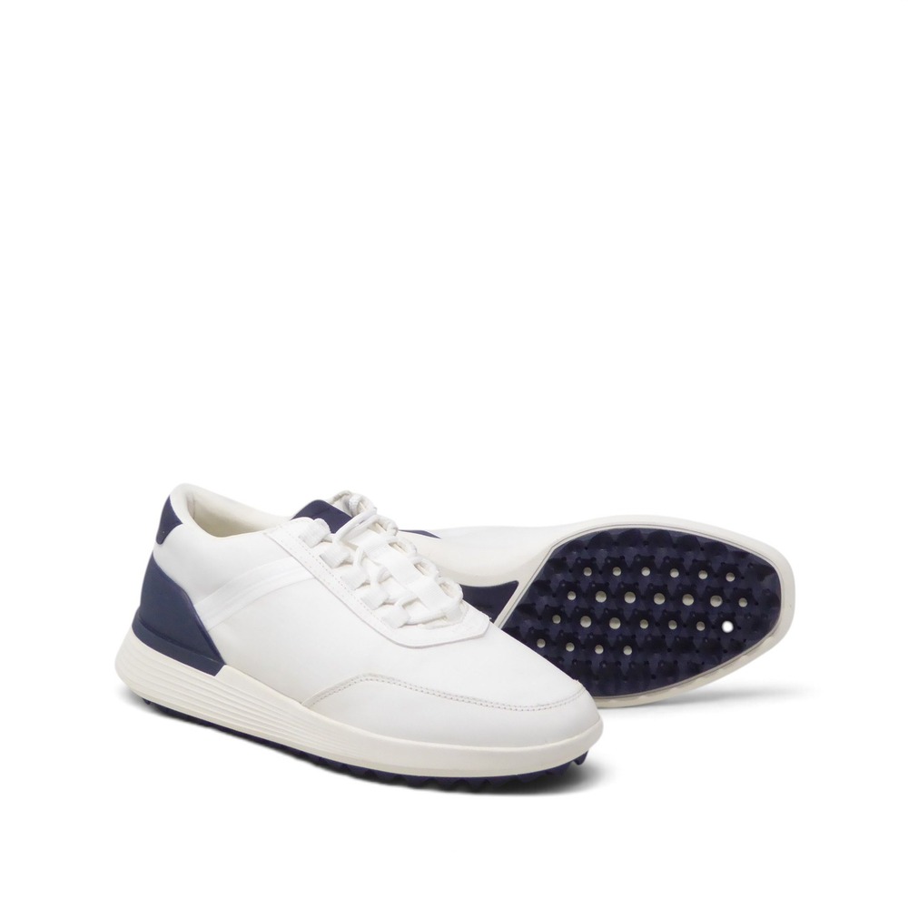 Wolf & Shepherd Crossover Trainer Golf Shoes White Navy 8 Mens / 10 Womens
